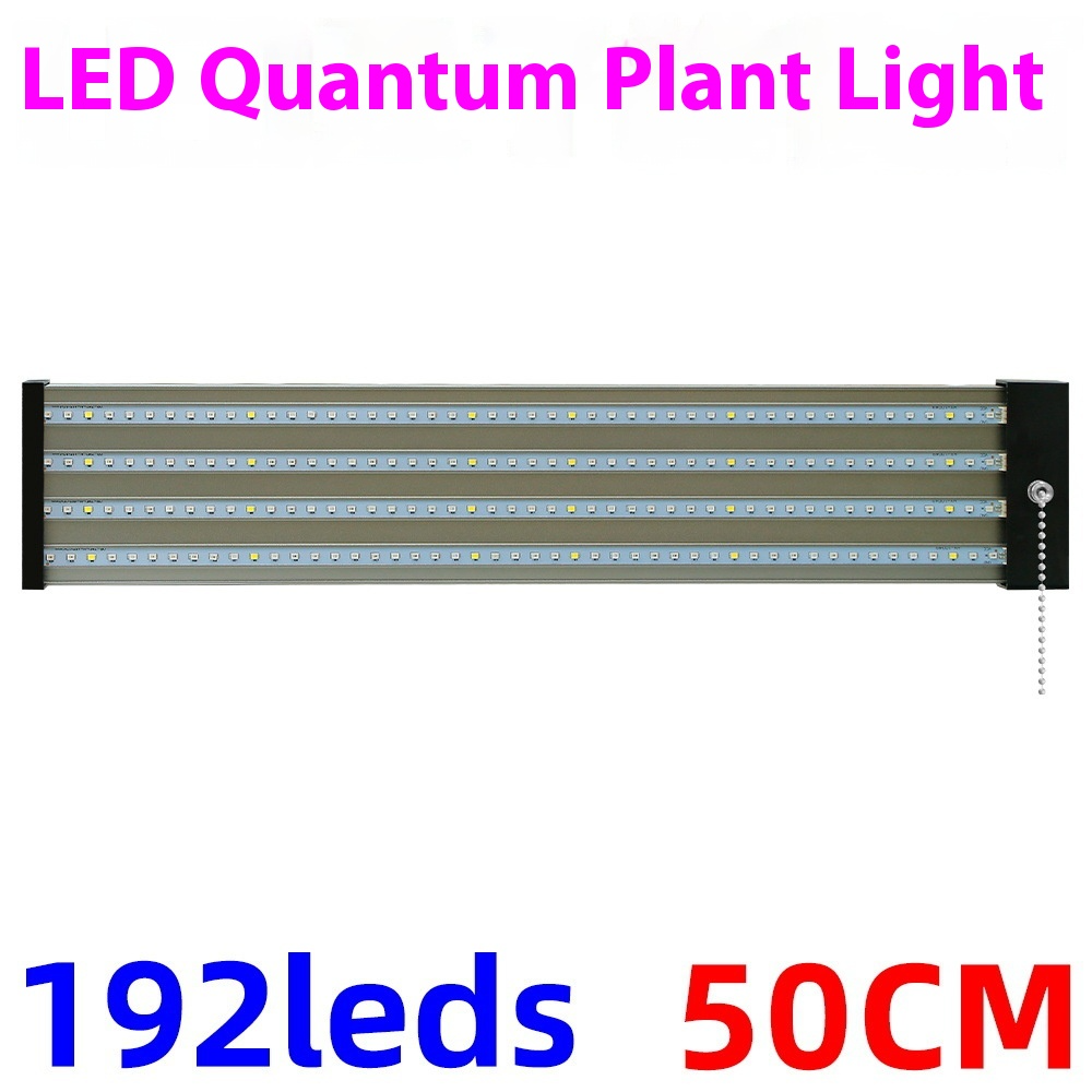 LED Pflanzenlampe mit Vollspektrum-Beleuchtung und Zugschalter für optimales Pflanzenwachstum