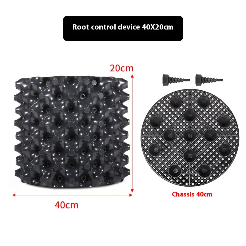 Wurzelkontrollgerät für Pflanzen und Landschaftsgestaltung zur Förderung des gesunden Wachstums