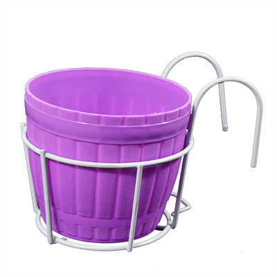 Praktischer Pflanzkübel Halter mit stabilem Metallgestell für Balkon und Terrasse