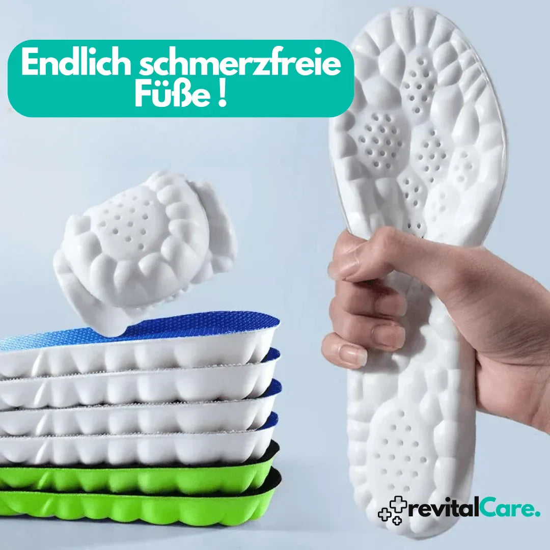 Ergonomische 4D Komfort-Einlegesohlen