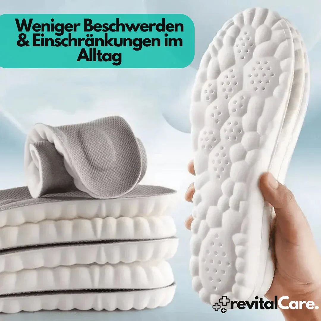 Ergonomische 4D Komfort-Einlegesohlen
