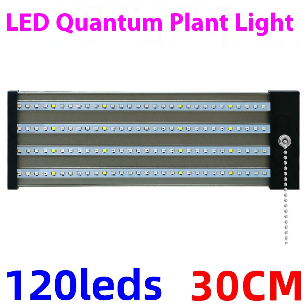 LED Pflanzenlampe mit Vollspektrum-Beleuchtung und Zugschalter für optimales Pflanzenwachstum