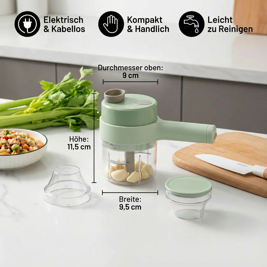 Elektrischer Gemüse Schneider