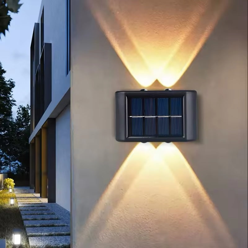 LED Solar Wandlichter