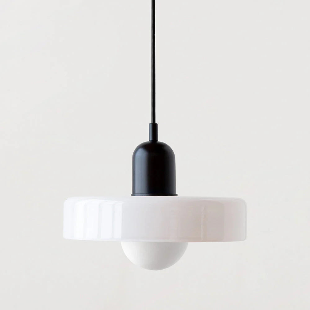 Bunte Glas-Pendelleuchte
