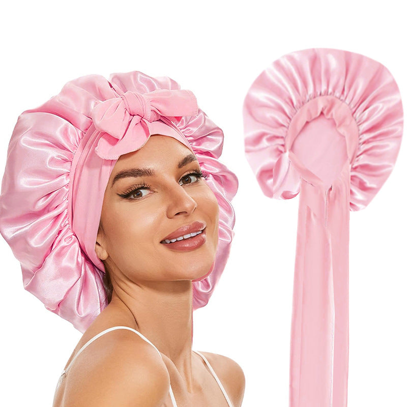 Bonnet Schlafhaube aus Seide