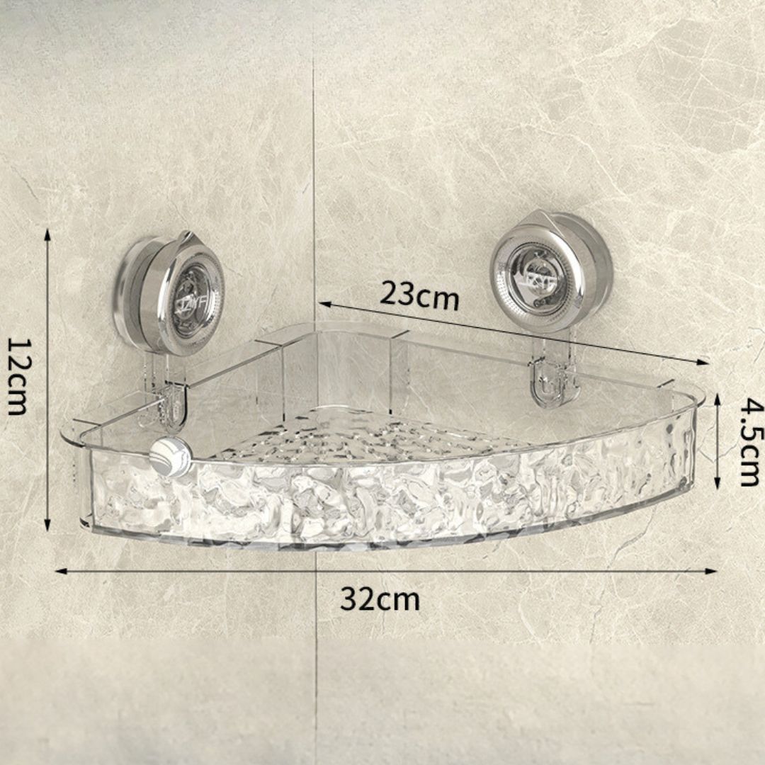 Badezimmer Saugnapf Eck-Regal