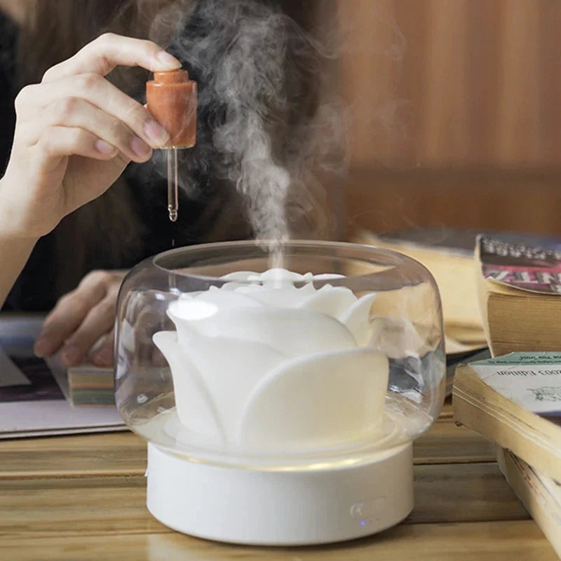 Ultraschall Luftbefeuchter 3,5L Mit Aromatherapie – Leiser Diffuser Für Schlafzimmer & Pflanzen