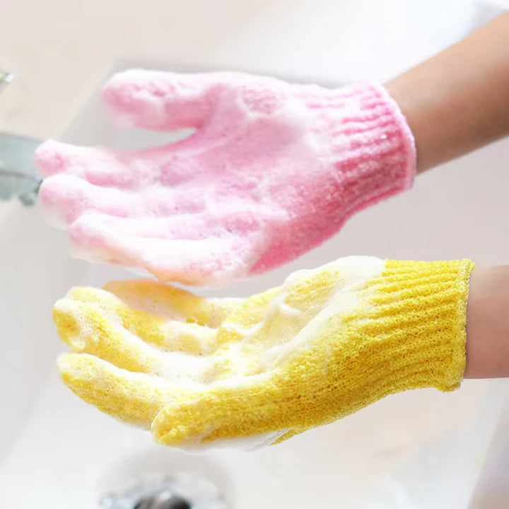 Exfolierende Badehandschuhe – 2er-Set
