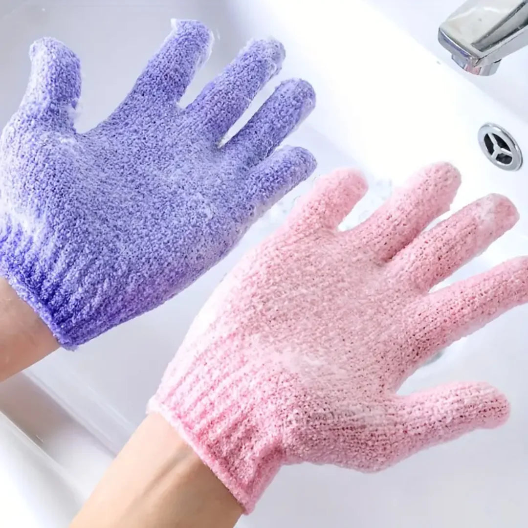 Exfolierende Badehandschuhe – 2er-Set