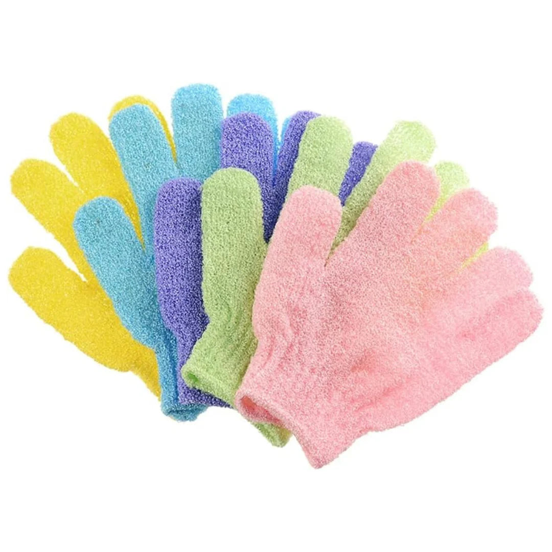 Exfolierende Badehandschuhe – 2er-Set
