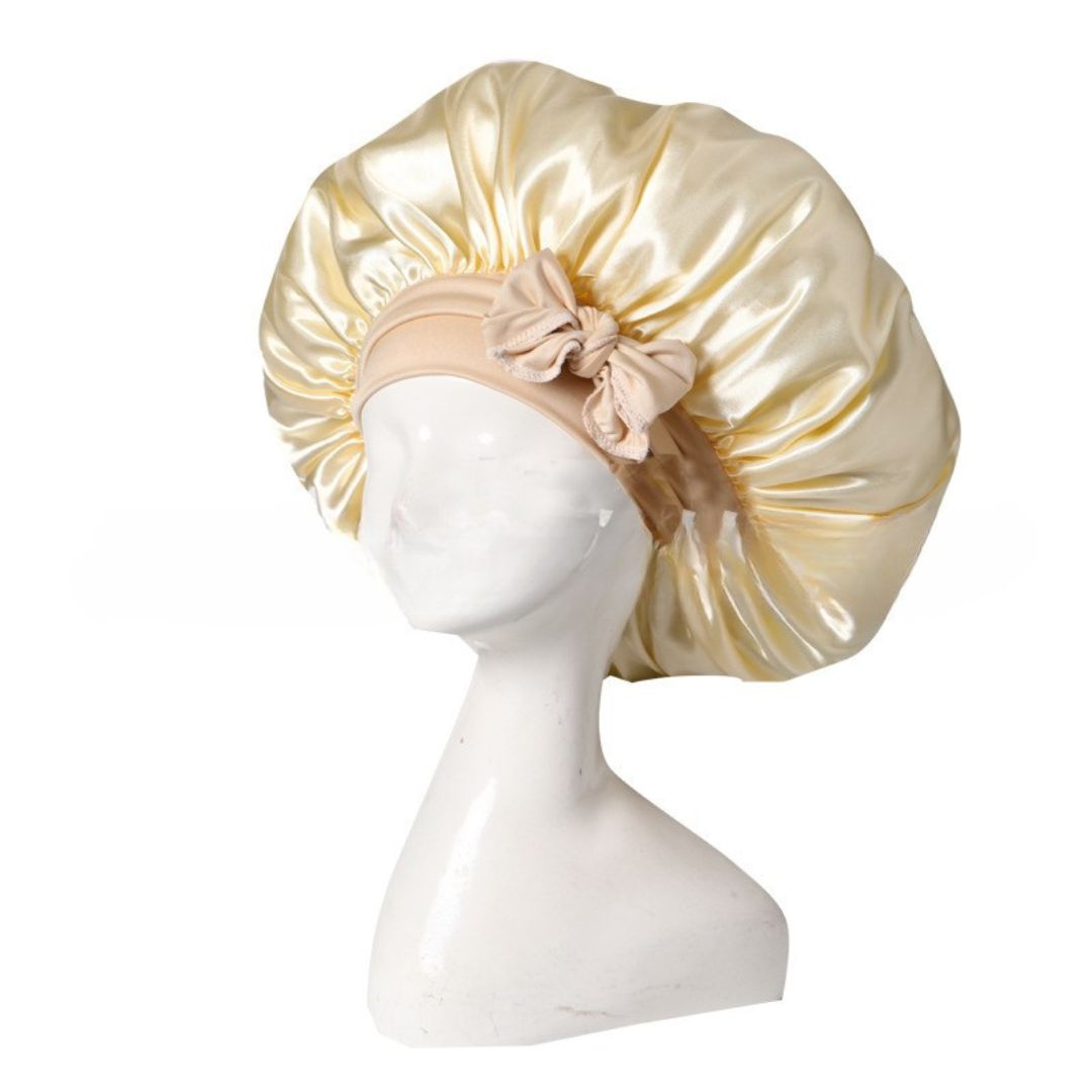 Bonnet Schlafhaube aus Seide
