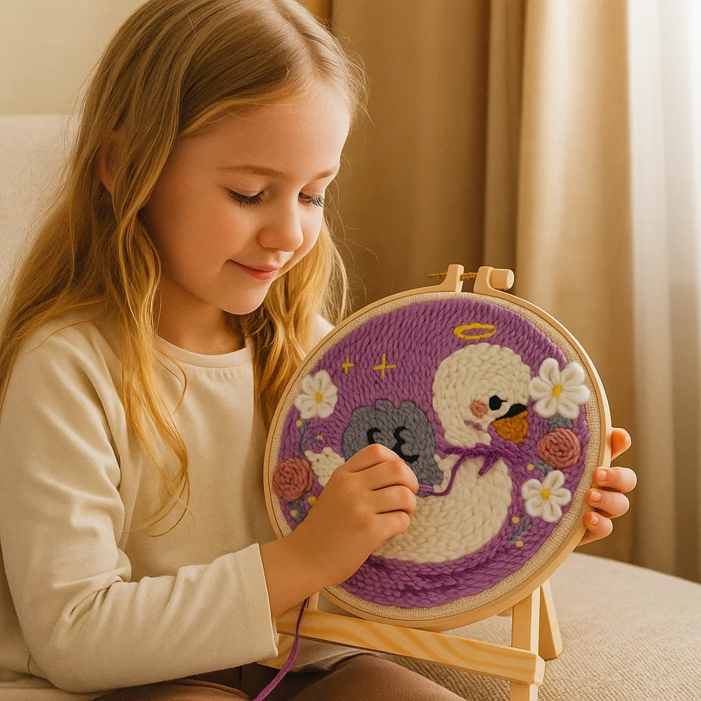 Entspannendes Stickset mit verschiedenen Designs