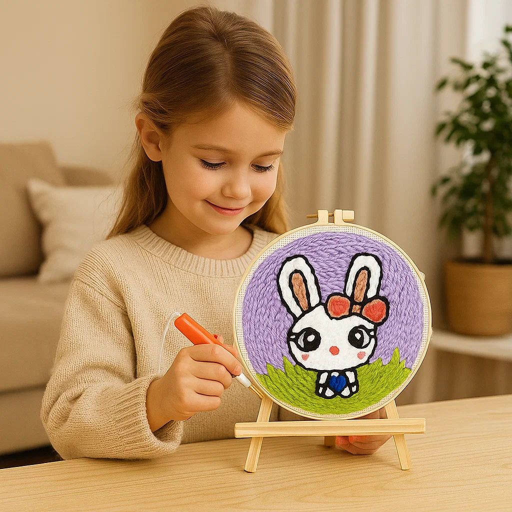 Entspannendes Stickset mit verschiedenen Designs