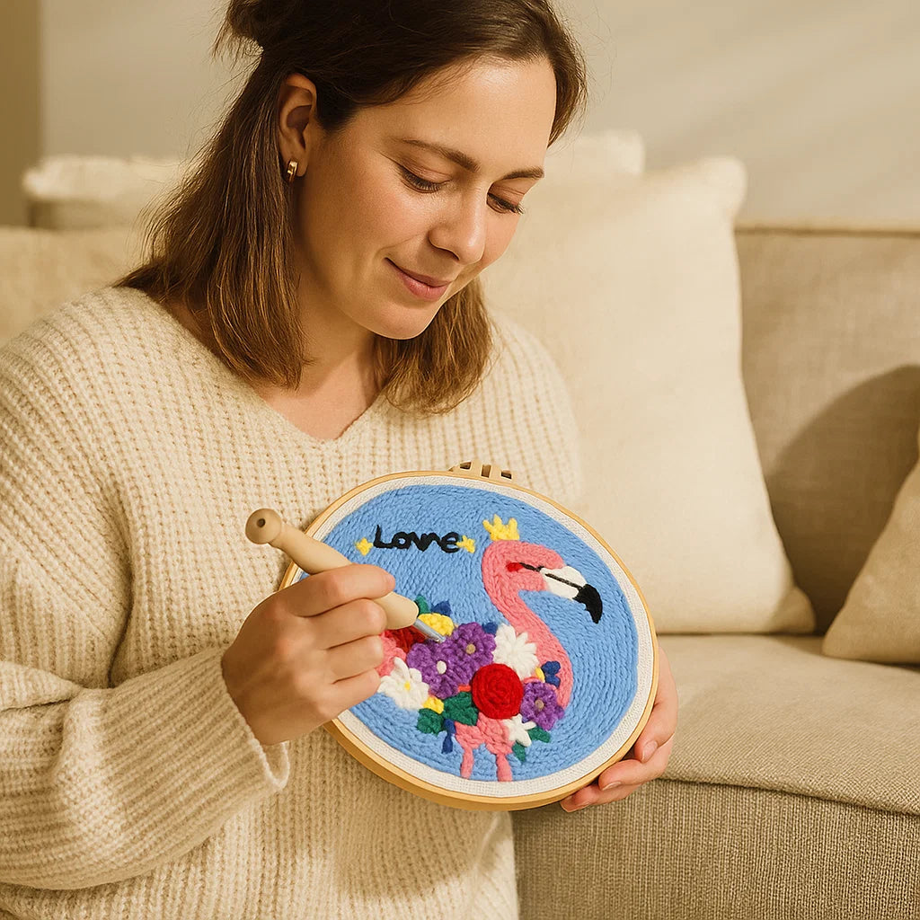 Entspannendes Stickset mit verschiedenen Designs
