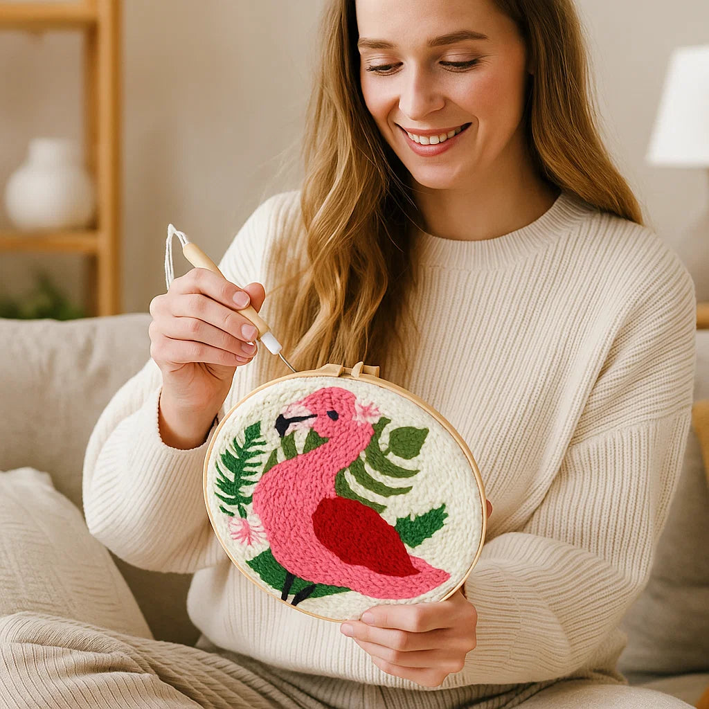 Entspannendes Stickset mit verschiedenen Designs