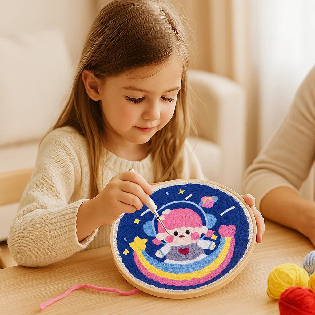 Entspannendes Stickset mit verschiedenen Designs