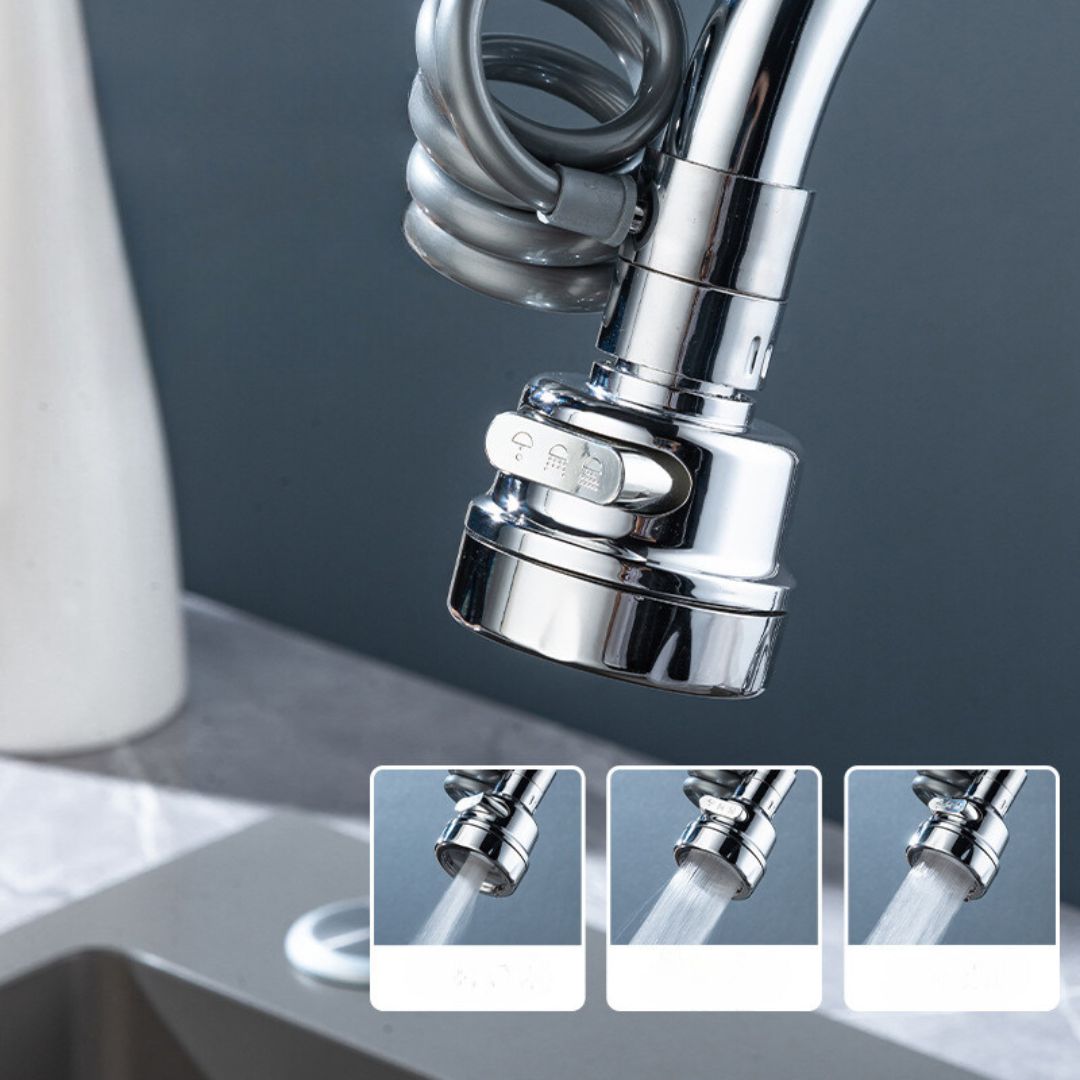 Praktischer 3in1 Wasserhahn Aufsatz