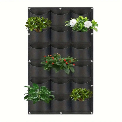 Filz Pflanzensack für Vertikale Wandmontage – Drei-dimensionaler, Nicht-gewebter Pflanzbeutel