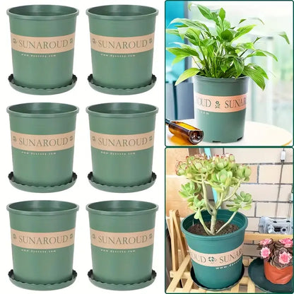 Robuster Pflanztopf aus Kunststoff – Wetterfester Blumentopf für Garten und Balkon