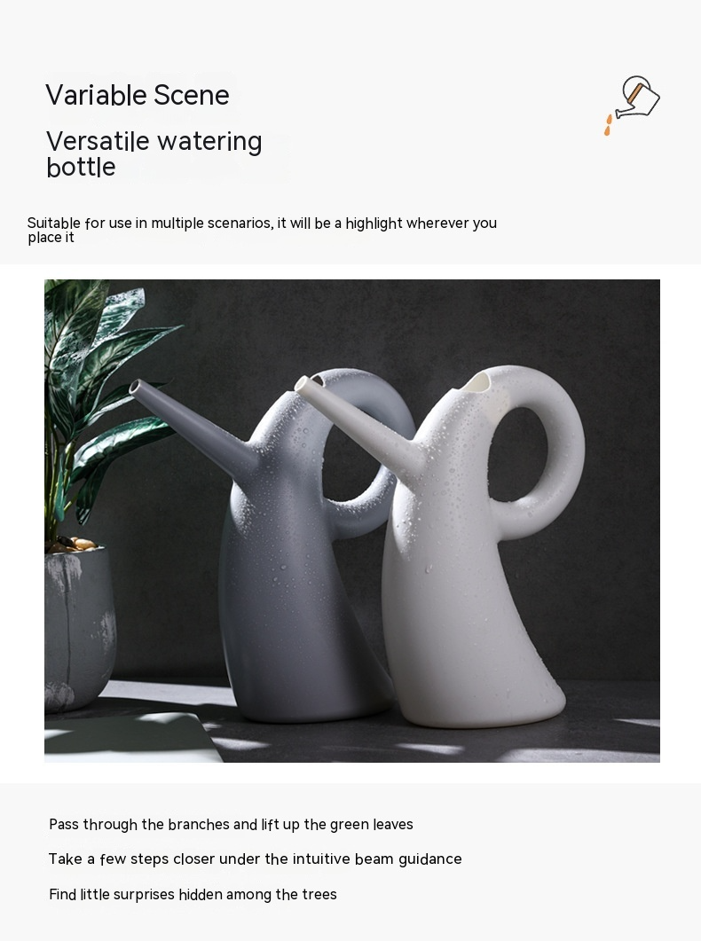 Gießkessel mit verlängertem Ausguss – Elegantes Design für präzises Bewässern