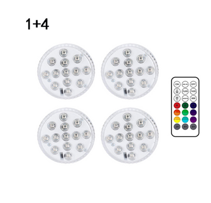 Unterwasser LED Licht mit Fernbedienung – RGB Multicolor Poolbeleuchtung für Badezimmer und Teiche