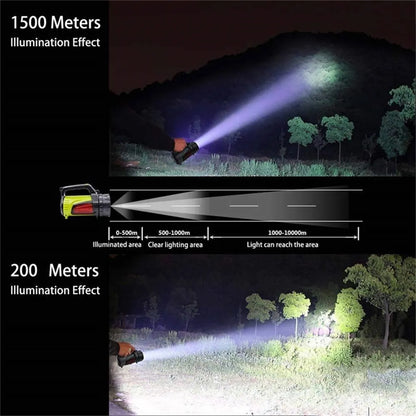 LED Doppelseiten Taschenlampe – Wasserdichte Arbeitslampe für Outdoor und Notfälle