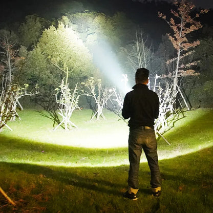 LED Doppelseiten Taschenlampe – Wasserdichte Arbeitslampe für Outdoor und Notfälle