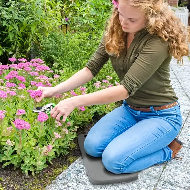 Garten-Kniepolster – Bequeme und rutschfeste Sitzmatte für Gartenarbeit und Bodenkontakt