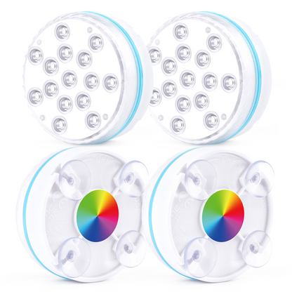 Unterwasser LED Licht mit Fernbedienung – RGB Multicolor Poolbeleuchtung für Badezimmer und Teiche