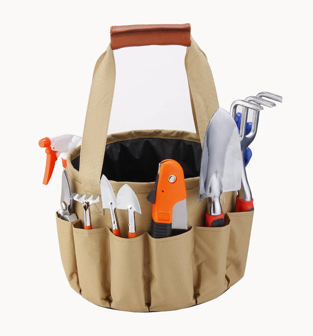 Gartenwerkzeug-Set mit Tragetasche – 10-teiliges Set für Gartenpflege
