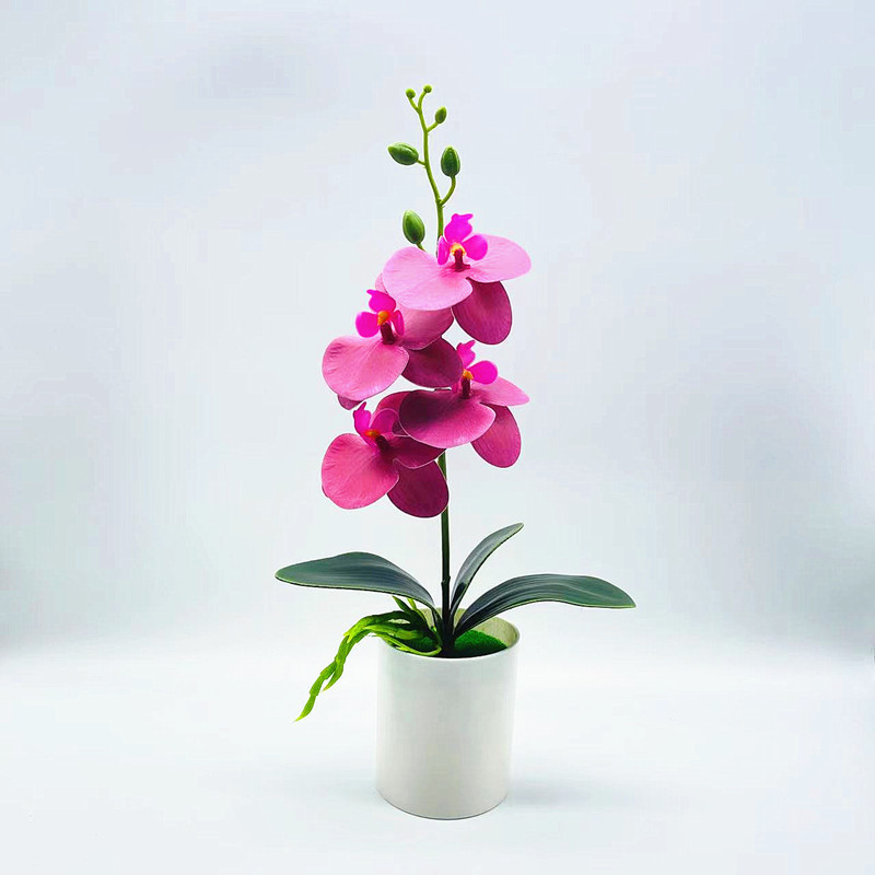 Künstliche Orchideenblume – Dekorative Kunstpflanze für Wohnzimmer und Tischdekoration