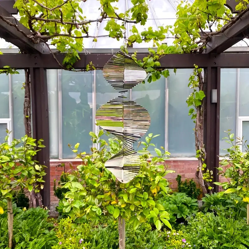 Rotierender Windläufer Garten-Dekohänger – Bunte Garten-Dekoration für draußen