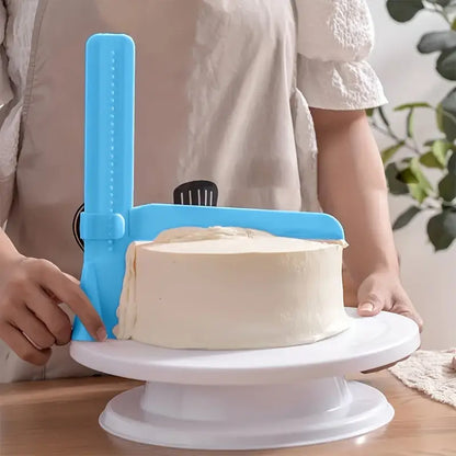 Torten-Glättwerkzeug für gleichmäßiges Bestreichen und Dekorieren von Kuchen