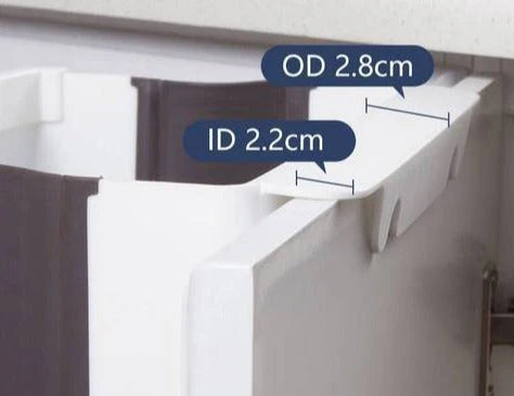 Praktischer Wand-Mülleimer – Faltbarer Abfalleimer für die Küche