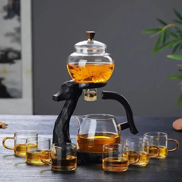 Kunstvolles Teebrenn-Set Mit Tiere Design – Exklusives Tea Brewer Für Einen Stilvollen Teetrinkgenuss