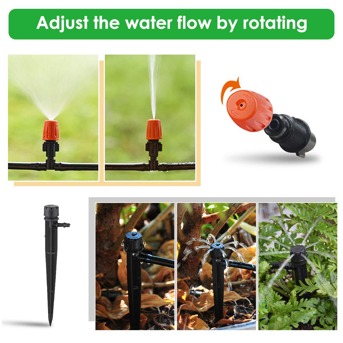Automatisches Bewässerungssystem Set – Tropfbewässerung für Gartenpflanzen