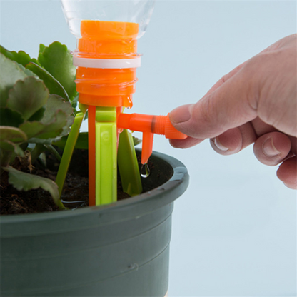 Automatischer Bewässerungspickel für Pflanzen – Mit Flaschenadapter