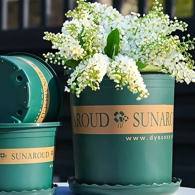 Robuster Pflanztopf aus Kunststoff – Wetterfester Blumentopf für Garten und Balkon