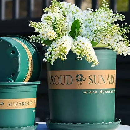 Robuster Pflanztopf aus Kunststoff – Wetterfester Blumentopf für Garten und Balkon