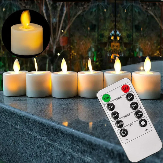 LED-Lichterkerzen-Set