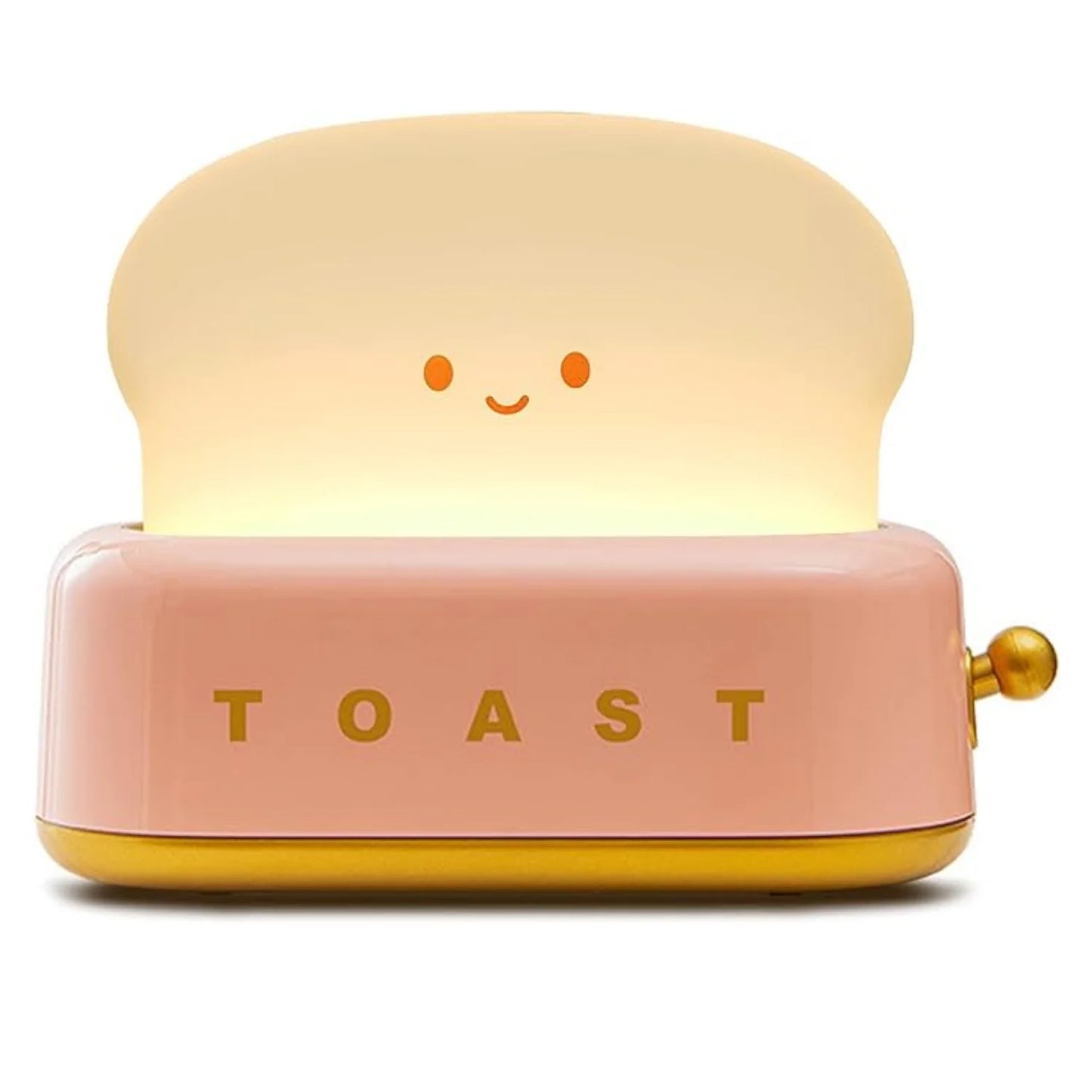 Schattige Nachttischlampe – Kawaii Toast LED-Lampe für Gemütliche Beleuchtung