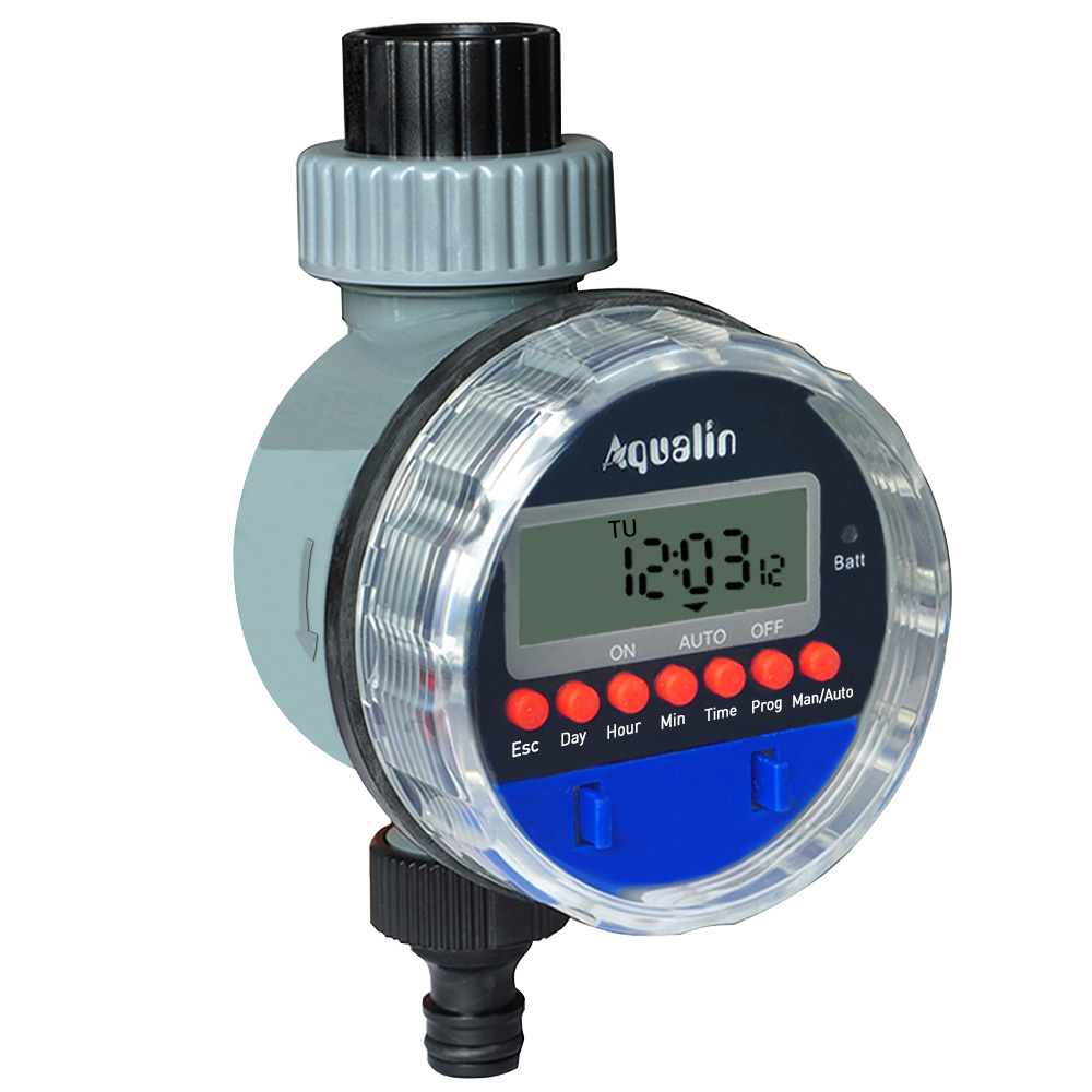 Digitale Bewässerungsuhr mit LCD-Display – Automatische Gartenbewässerung für Pflanzen