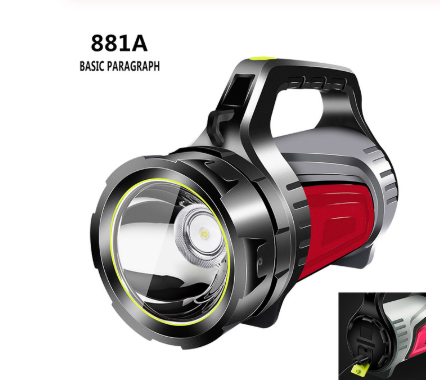 LED Doppelseiten Taschenlampe – Wasserdichte Arbeitslampe für Outdoor und Notfälle