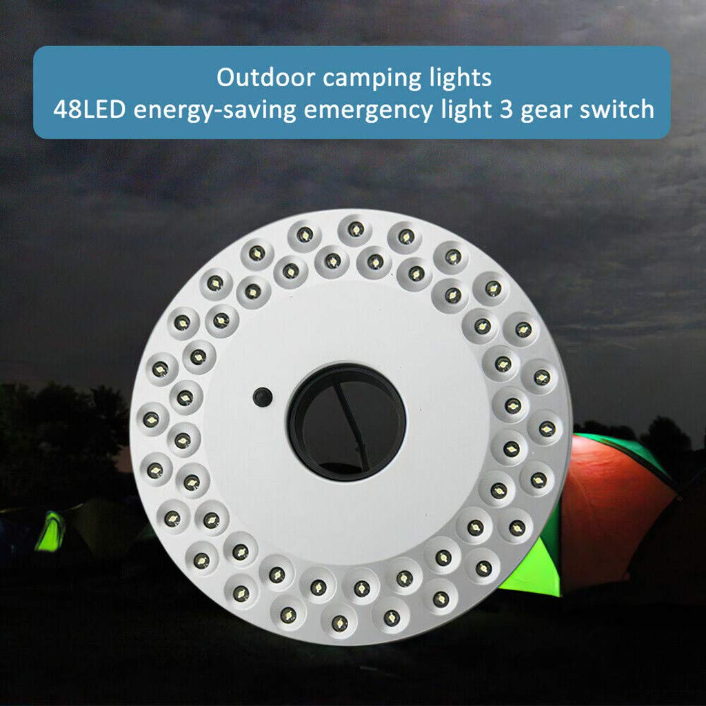 Solar LED Campinglampe – Tragbare, hängende Zeltbeleuchtung für Outdoor-Aktivitäten