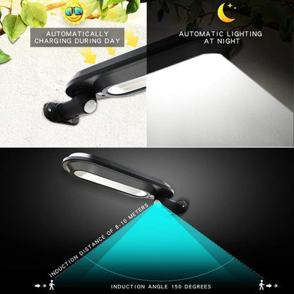 Solar Wandleuchte mit Bewegungsmelder – LED Außenbeleuchtung für Garten & Terrasse