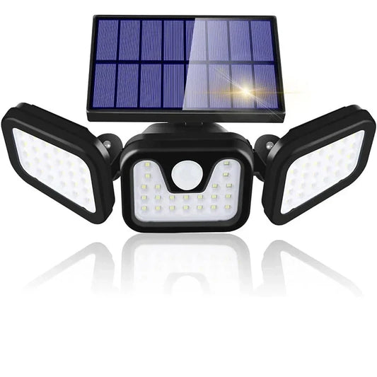 Solarbetriebene Außenwandleuchte