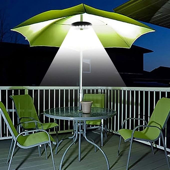 Solar LED Campinglampe – Tragbare, hängende Zeltbeleuchtung für Outdoor-Aktivitäten