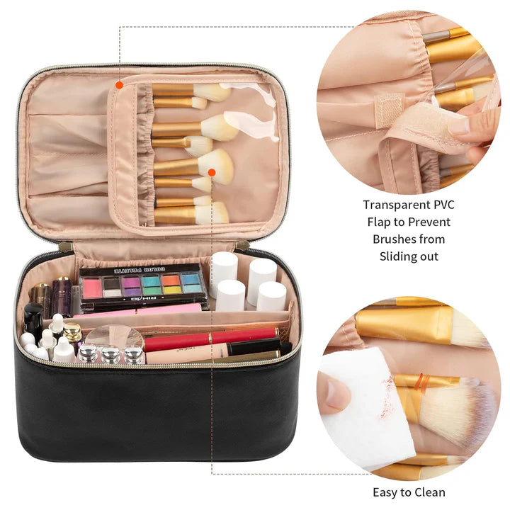 Praktischer Make-up Organizer für Reisen | Mit Fächern und Verteilern