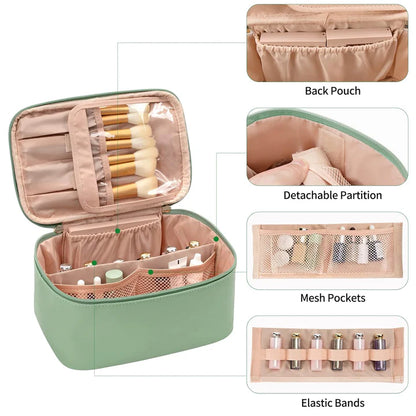 Praktischer Make-up Organizer für Reisen | Mit Fächern und Verteilern